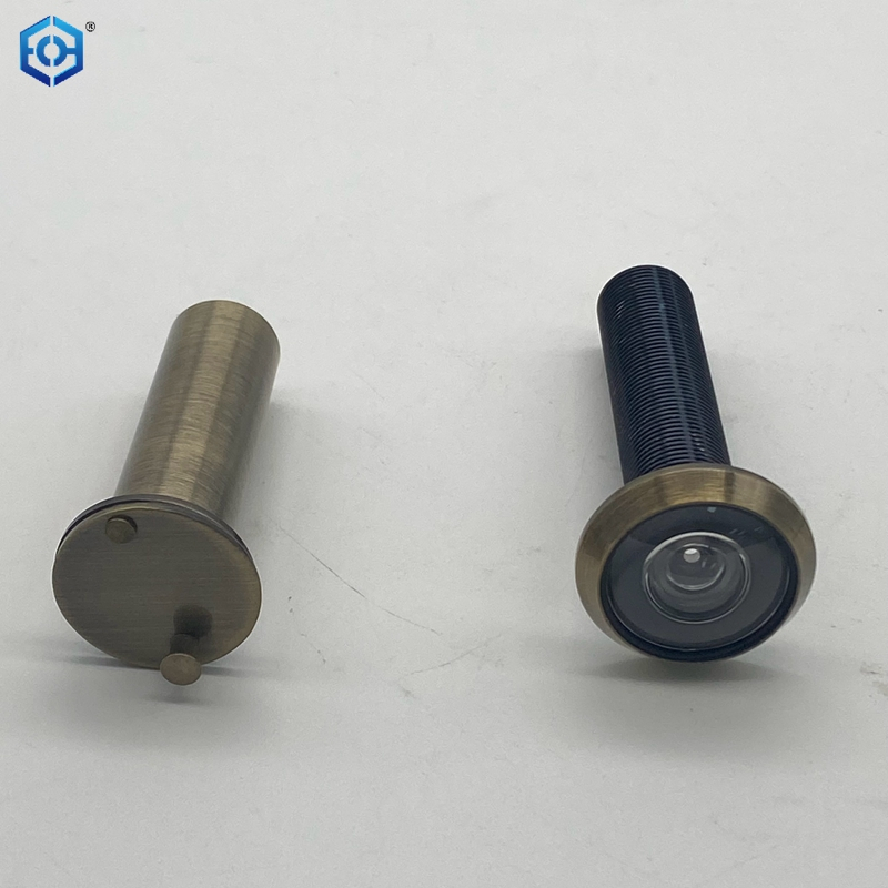 180 Degree Brass Long Door Peephole Door Viewer 16mm Dia 