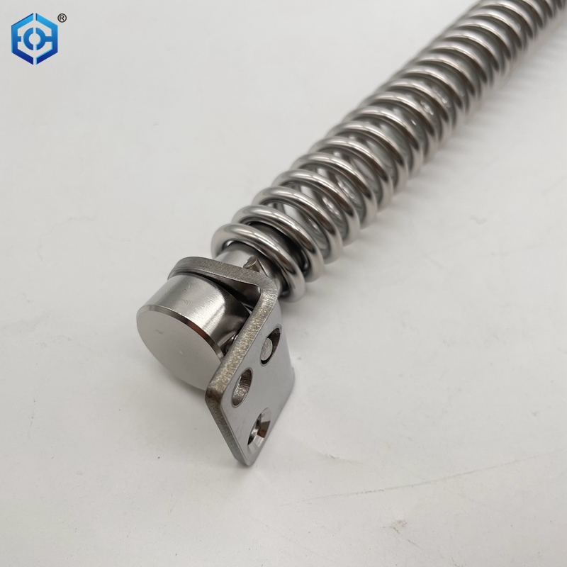 Stainless Steel Door Mounted Door Stopper Automatic Spring Door Closer
