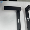 Black Stainless Steel Long Plate Infinito Door Handle