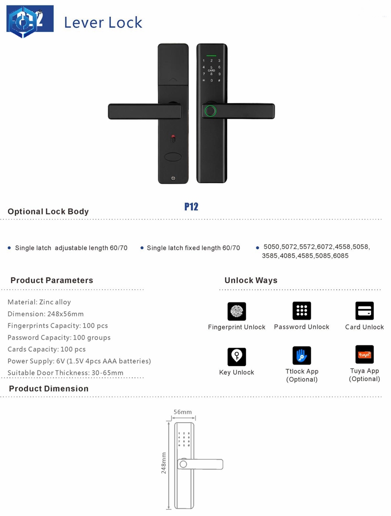 electronic combination lock