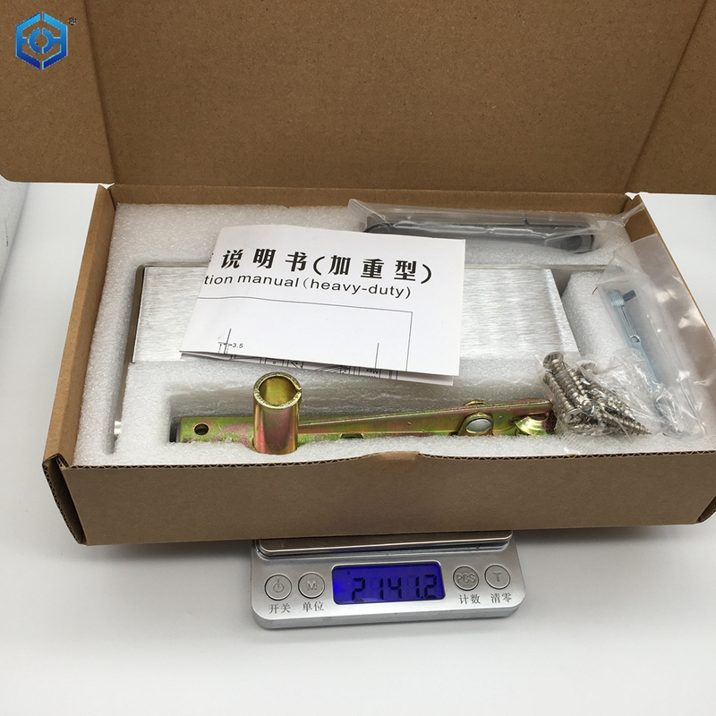 Hydraulic Floor Spring for Wooden Doors Easy 4 Screw Surface Fitting No Concealed Installation Required Weight