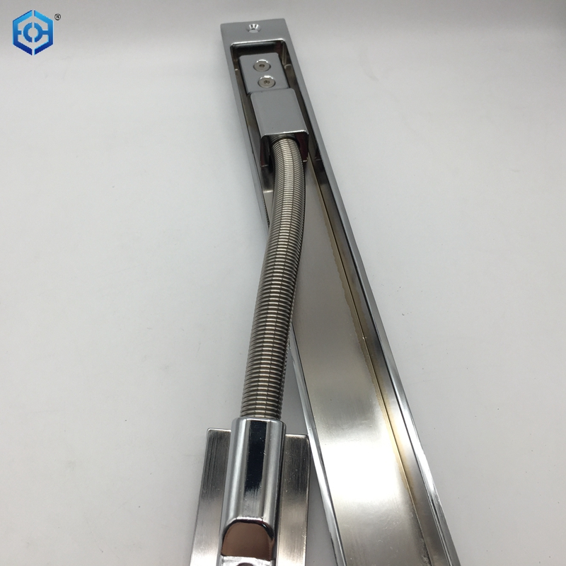 Satin Chrome Zinc Alloy Door Loop for Mortise Mounting