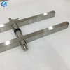 Silver Stainless Steel Square Tube Locking Ladder Pulls for Glass Doors