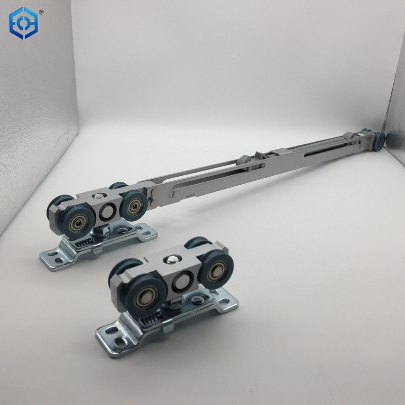 Hydraulic Both Way Soft Closing Sliding Wooden Door Roller Max Capacity 80kg