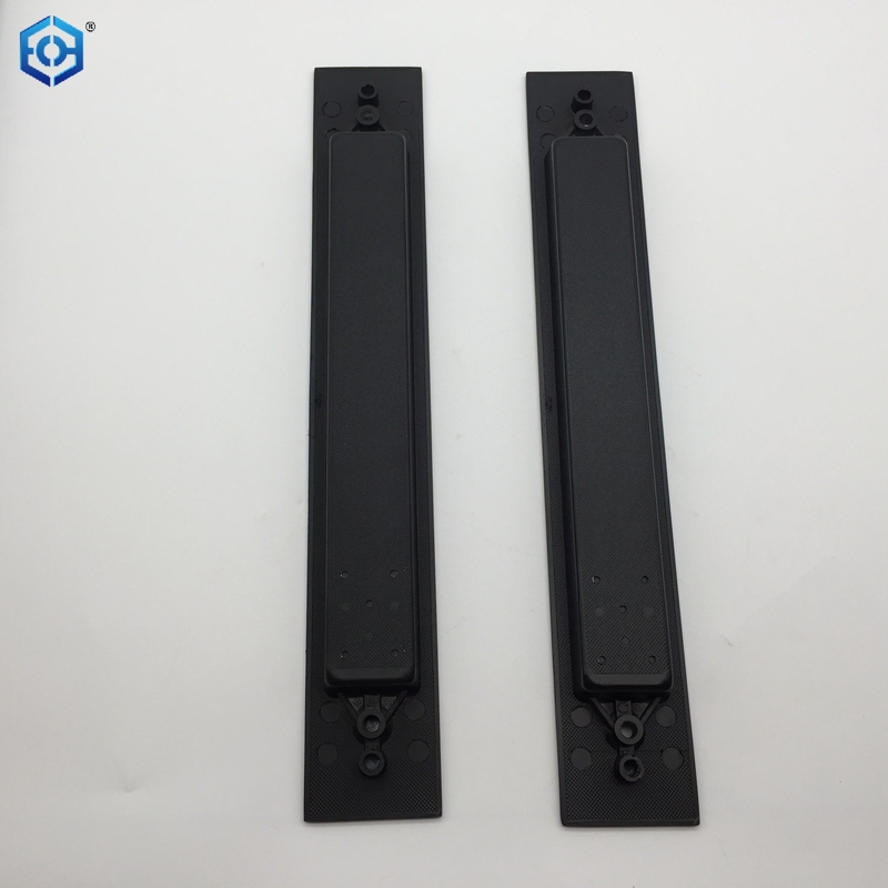 Black Zinc Alloy Long Sliding Concealed Door Flush Pull Handle