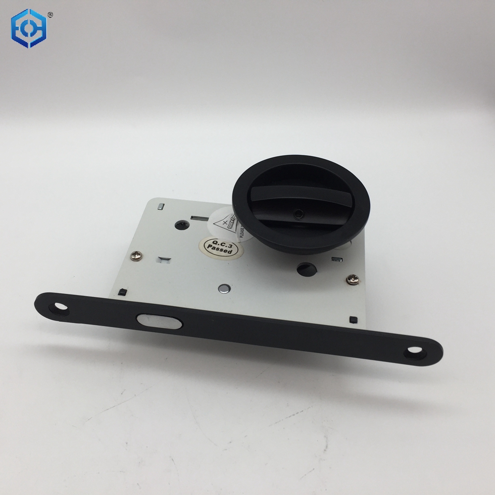 Mortise Lock Sliding Door Lock with Compass Bathroom WC For Sliding Wooden Doors