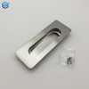 Silver Square Type Stainless Steel Concealed Flush Pull Handles
