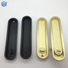 Zamak Satin Nickel Finish Privacy Sliding Door Lock