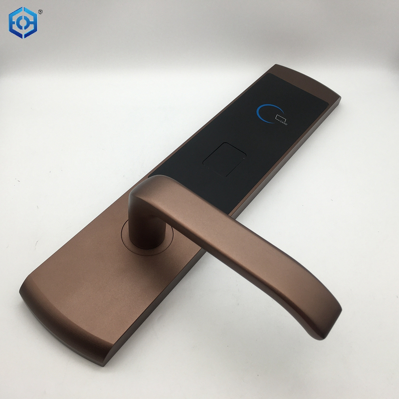 Sleek Design Aluminum Alloy Premium RFID Hotel Door Lock for Hotels Airbnb Resorts