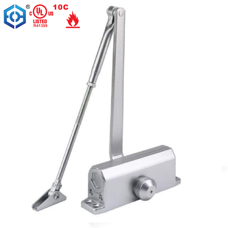 UL 10C Certified Heavy Duty High Strength Cast Aluminum Body Door Closer