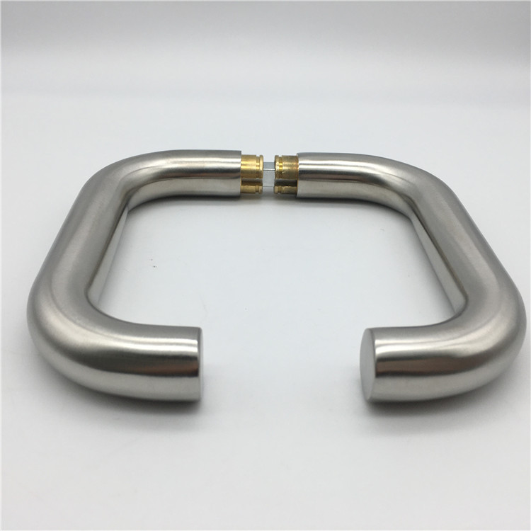 Stainless Steel Door HardwareTubular Lever Door Pull Handle without