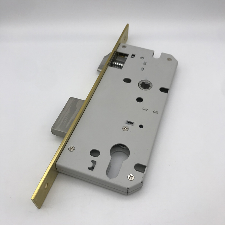 Stainless Steel 304 Golden PVD Euro Door Lock Body Mortise Lock