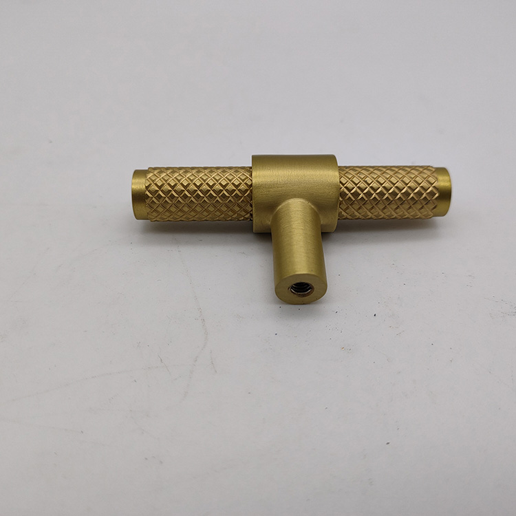 knurled knob brass