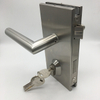 Glass Door Lock with Mortise Lock And Handle