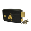 High Security Anti-Theft Door Lock Hardware Middle East Wooden Door Brass Latch Rim Door Lock 