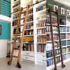 Sliding Rolling Ladder Hardware for Library And Bookshelf