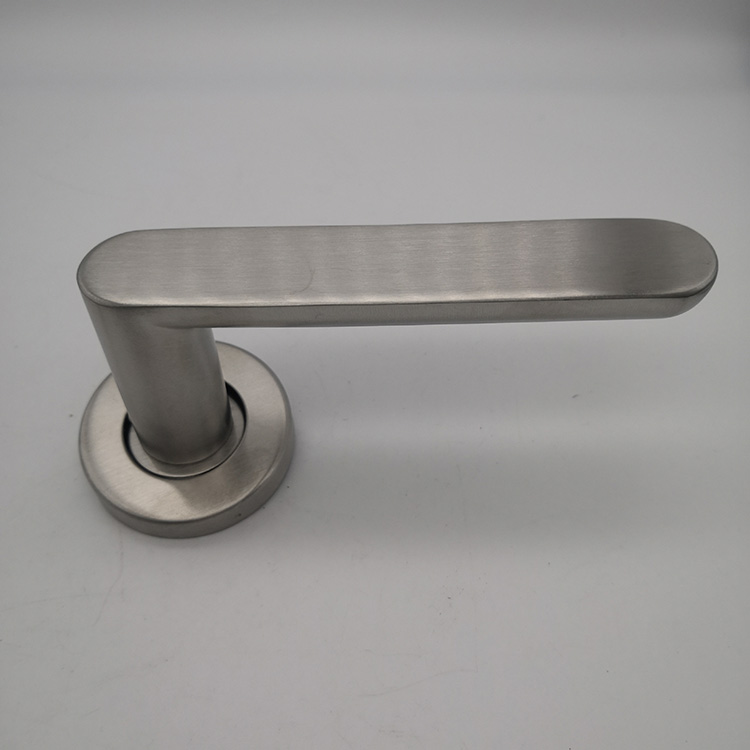 victorian scroll door handles satin chrome
