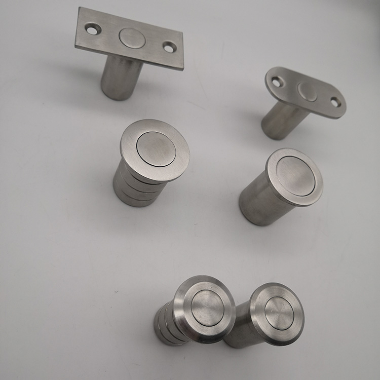 Black Stainless Steel Dust Proof Strike Socket for Flush Bolt Fire