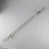 New Stainless Steel Solid Tube Double Couple Pull Handle for Glass Door