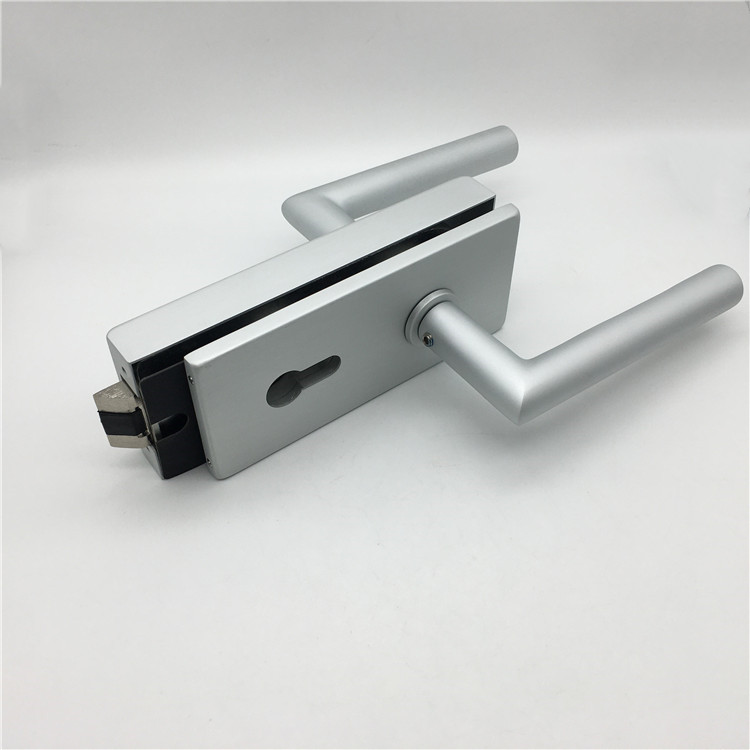frameless glass door locking hardware