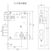 China Stainless Steel Smart App WiFi Door Mortise Lock Body Manufacturers Suppliers