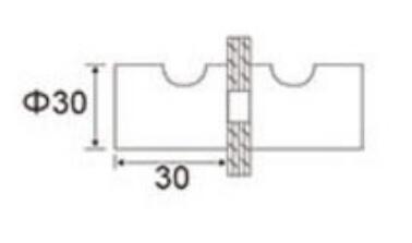 glass sliding door handle