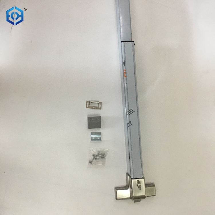 Stainless Steel Push Bar Panic Exit Device with Exterior Lever