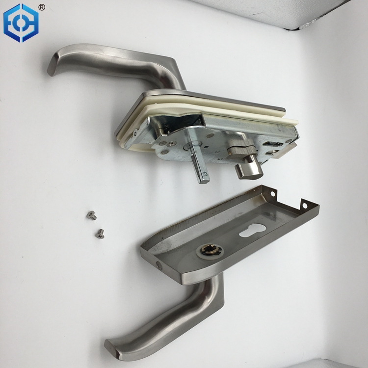 sliding glass door lock and handle set