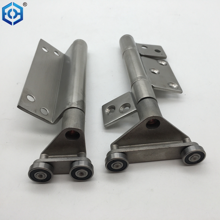 Stainless Steel Coating Bifold Door Hardware with Heavy Duty Silding