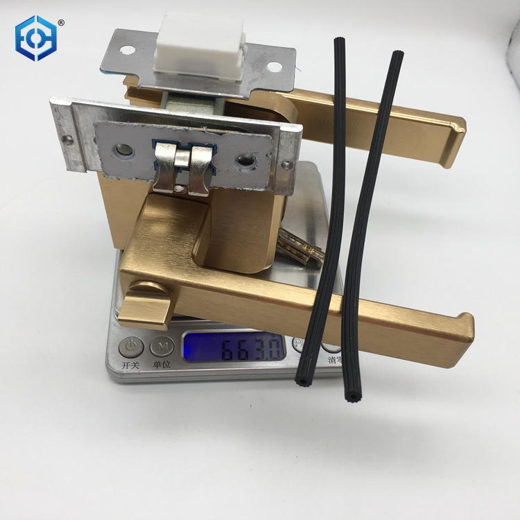 slim frame door lock