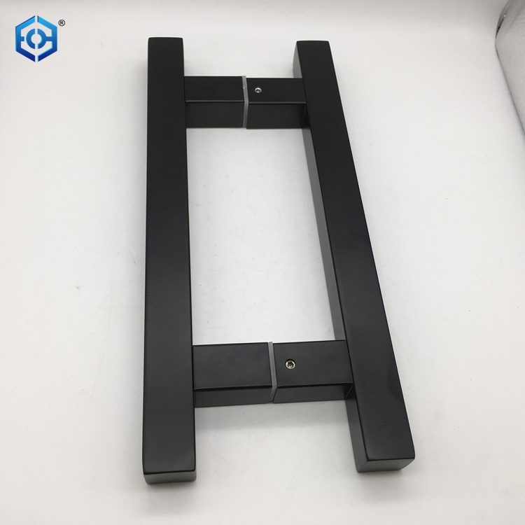 c type glass door handle