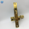 Golden Stainless Steel Mortise Hook Lock Suitable for Sliding Door Use