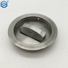 Stainless Steel Round Satin Nickel Bed Bath Privacy Sliding Pocket Door Lock