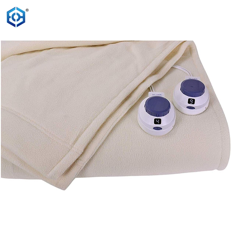Westinghouse Electric Blanket Heated Throw Blanket with Foot Pocket Ultra Soft And Cozy Flannel 