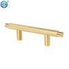 Brushed Brass Kitchen Cabinet Handles Knurled Cabinet Pulls Gold Drawer Pulls Kitchen Hardware