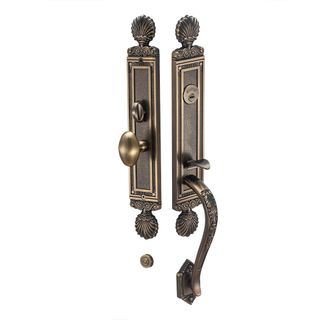 Modern Luxury Zinc Alloy Handle Entrance Front Door Lock Mortise Door Lock Set