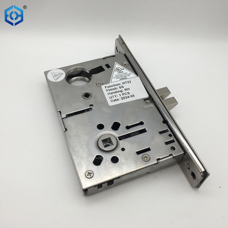SS304 ANSI Grade 1 American Style Door Lock for Washroom