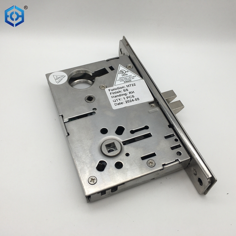 SS304 ANSI Grade 1 American Style Door Lock for Washroom