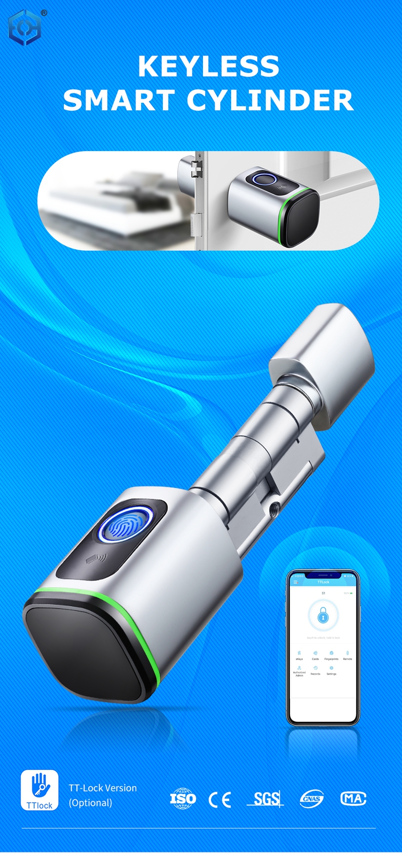 electronic euro cylinder