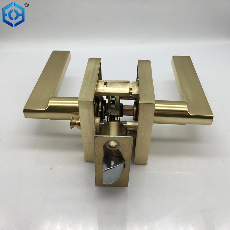 entry door lever with deadbolt