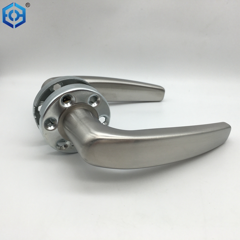 brushed steel handles