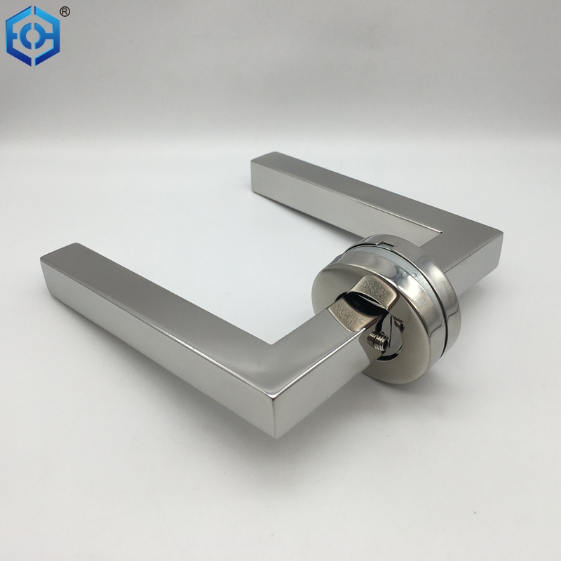 Square Stainless Steel External Lever Door Handles