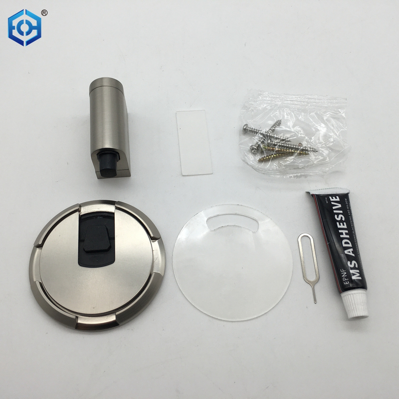 Silent Adjustable Height Door Stopper Strong Suction Corrosion Resistant with Mounting Screws for Bedroom Door 