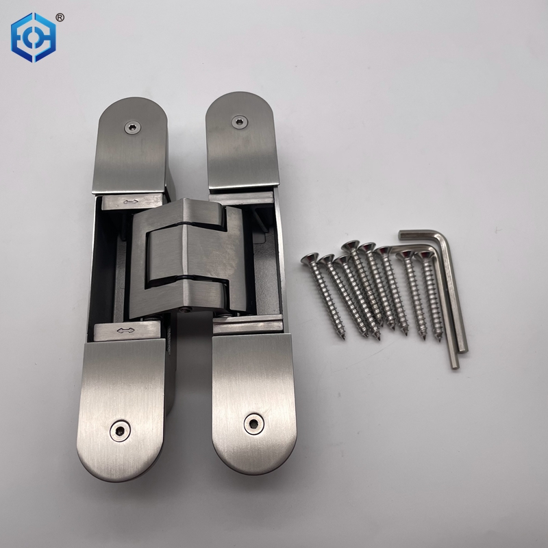 Stainless Steel 304 3D Adjust Invisible Conceal Hinge for Wooden Door