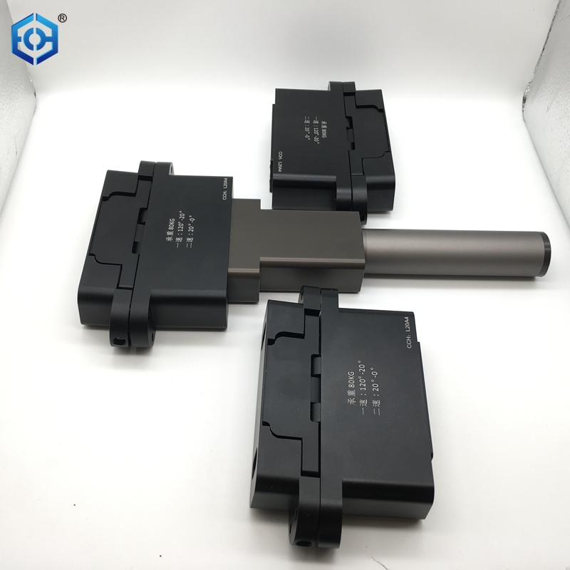 Black 3D Adjustable Self Closing Hydraulic Concealed Hinges With Device And without Device