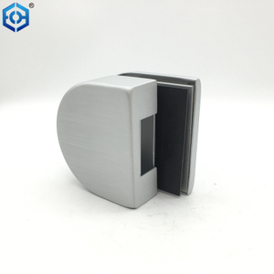 Round Aluminum Or Stainless Steel Strike Box for Glass Door Lock