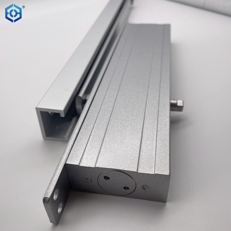 Ultrathin Aluminum Anti-Fire Hydraulic 23MM Slim Concealed Door Closer Bearing 25-45kg