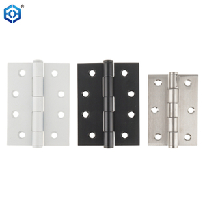 Smooth And Quiet Matte Black Heavy Duty Stainless Steel Ball Bearing Hinge for Interior Exterior Doors 