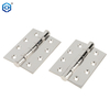 Swinging Door Hardware 4 Inches Square Corner Chrome Door Hinges
