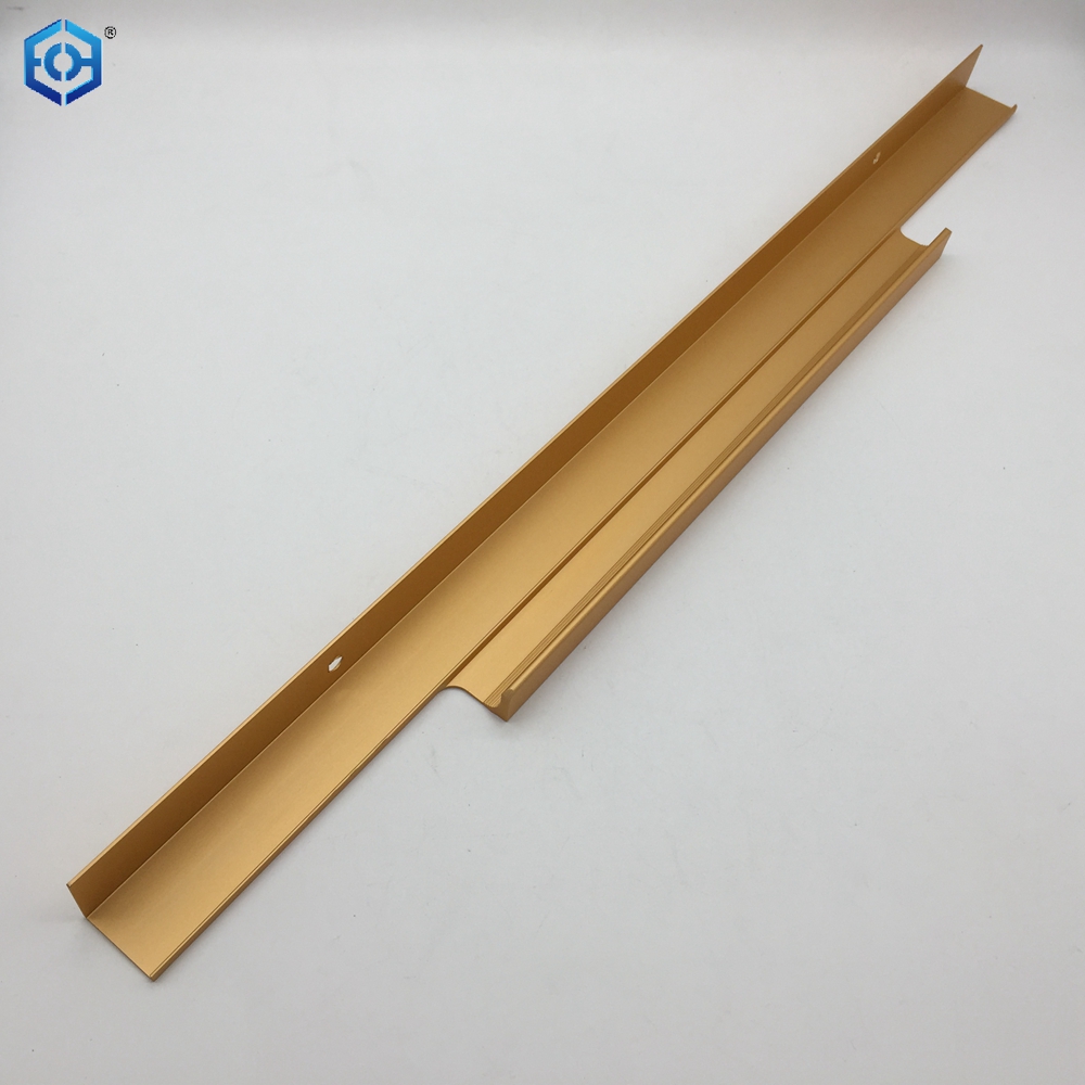 Custom Aluminium Door Knob Pull Handle Extruded Aluminum Drawer Pulls Cabinet Handle